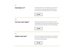 Hur Restaurangen Fungerar Grundläggande HTML-Mall Med CSS