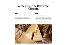 Peynir Yapımı Ana Sınıfı - Web Sitesi Tasarım Şablonu