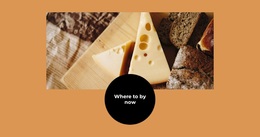 Cheese Production - Beautiful Website Design