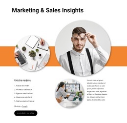 Návrh Stránky HTML Pro Statistiky Prodeje