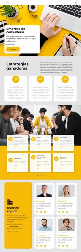 Firma De Consultoría Superior - Diseño Múltiple