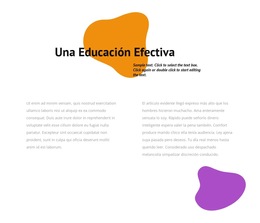 Principios De La Educación - Plantillas De Temas Html5 Gratuitas