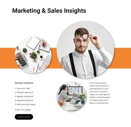 Sales Insights - Website Template