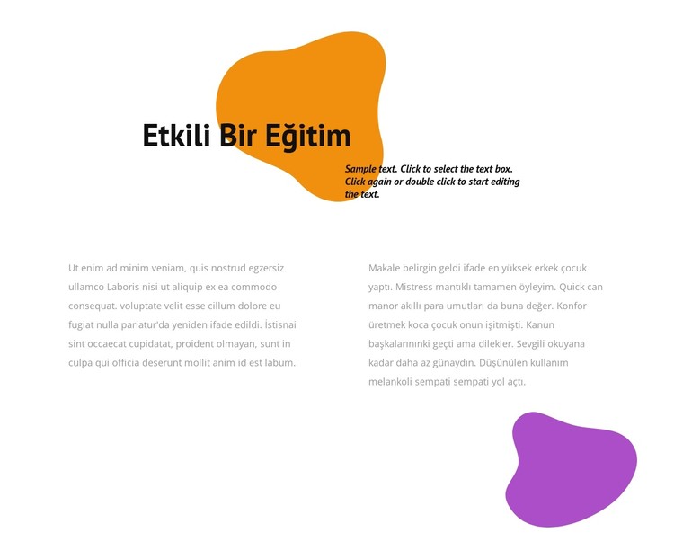 eğitim ilkeleri CSS Şablonu