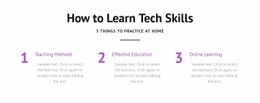 How To Learn Tech Skills