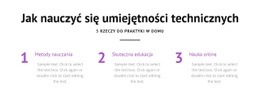 Jak Uczyć Się Umiejętności Technicznych - HTML5 Website Builder