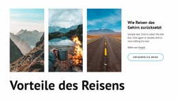 Wie Reisen Dein Gehirn Verändert - Responsive Joomla-Vorlage