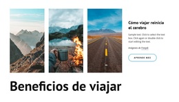 Cómo Viajar Cambia Tu Cerebro - Tema De WordPress Profesional Personalizable