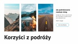 Jak Podróże Zmieniają Twój Mózg - HTML Web Page Builder