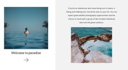 Uncharted Paradise Land - Best CSS Template