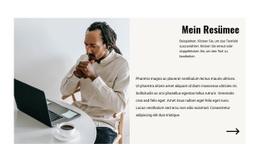 Manager Lebenslauf - Website-Vorlagen