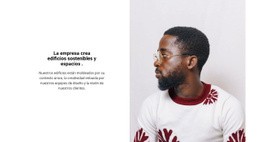 La Firma Crea Edificios Sostenibles: Plantilla HTML5 Personalizada