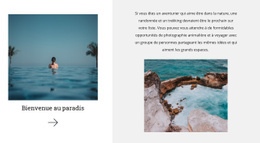 Terre Paradisiaque - Modèle HTML5 Gratuit