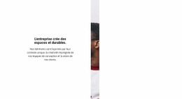 L'Entreprise Crée Des Bâtiments Durables - Page De Destination Simple