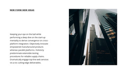 New Form, New Ideas For The Future - Multiple Layout