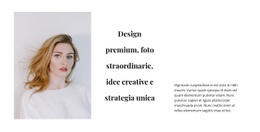 Design E Idee Creative - Modello Di Sito Web Semplice
