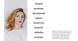 Projekt I Kreatywne Pomysły Szablon Formularza CSS