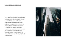 Coluna Do Modelo De Grade CSS Para Nova Forma, Novas Ideias