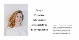 Design E Ideias Criativas - Modelo De Página HTML