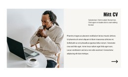 Chefens CV - Webbplatsmallar