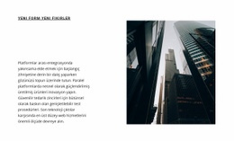 Yeni Form Yeni Fikirler - Bir Sayfalık Önyükleme Şablonu