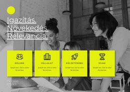 Nagyszerű Ügyfélszolgálatot Kínál - Webfejlesztési Sablon