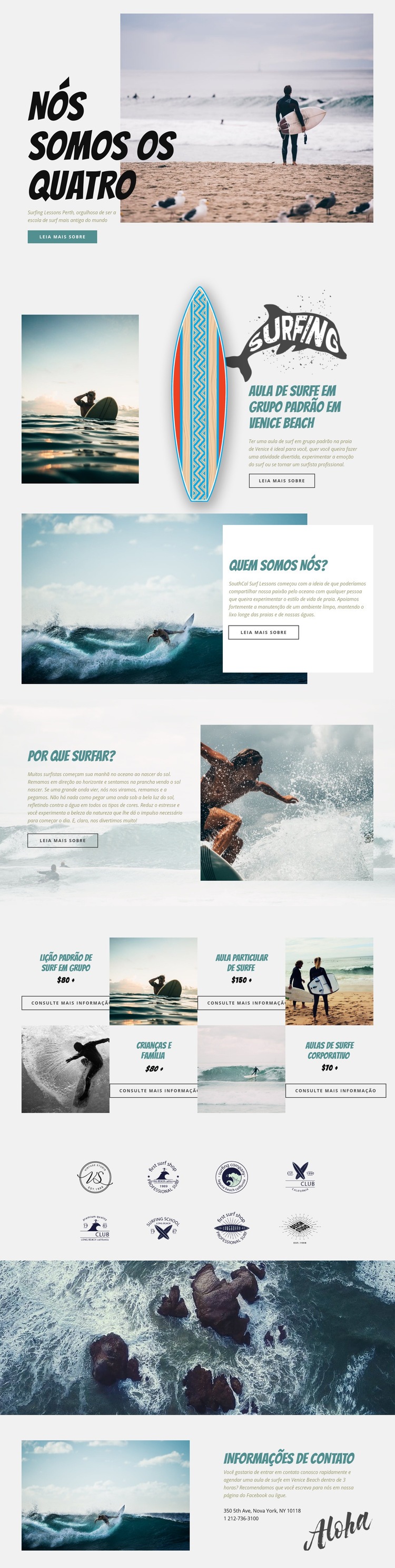 Surf Modelo HTML5