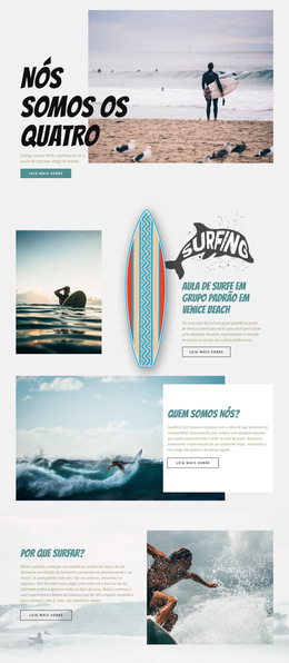 Funcionalidade De Layout Para Surf