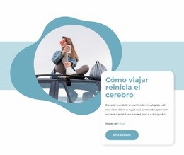 Viajar Resetea El Cerebro - Funcionalidad Del Creador De Sitios Web