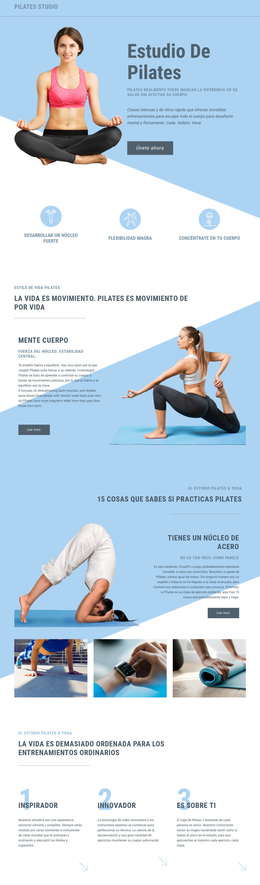 Estudio De Pilates Y Deportes