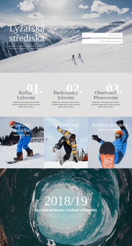 Lyžařská Střediska – Zobrazit Funkci Elektronického Obchodu