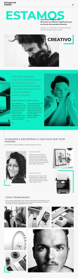 Somos Negocios Creativos Plantilla De Sitio Web HTML CSS