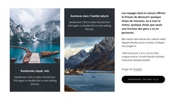 100+ Vacances Actives - Modèle Web HTML