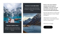 100+ Actieve Vakanties CSS-Websitesjabloon