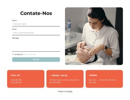 Ferramentas Profissionais Personalizáveis Para Bloco De Contatos Com Formulário