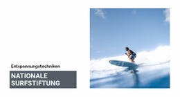 Nationale Surfstiftung Tabellen-CSS-Vorlage