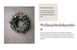 Weihnachtsdekoration – Bestes WordPress-Theme