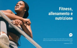 Allenamento Fitness E Nutrizione