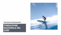 Fondazione Nazionale Per Il Surf Un Modello Di Pagina