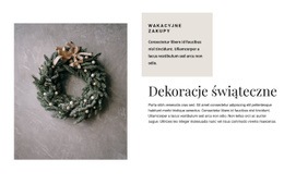 Świąteczny Wystrój - Darmowe Szablony Motywów HTML5