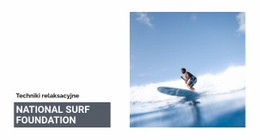 National Surf Foundation - Strona Docelowa
