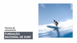 Fundação Nacional De Surf - Página De Destino