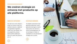 Bedrijfsidentiteit - Gratis Websitesjabloon