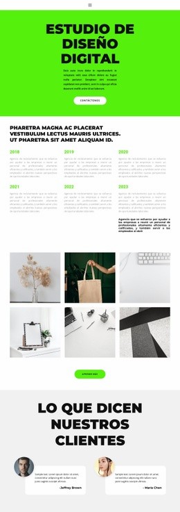 Espacio Digital - Hermosa Plantilla HTML5