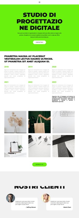 Spazio Digitale - Modello Di Pagina HTML