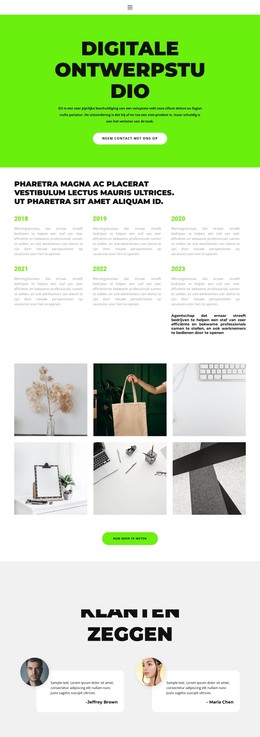 Digitale Ruimte - HTML-Paginasjabloon