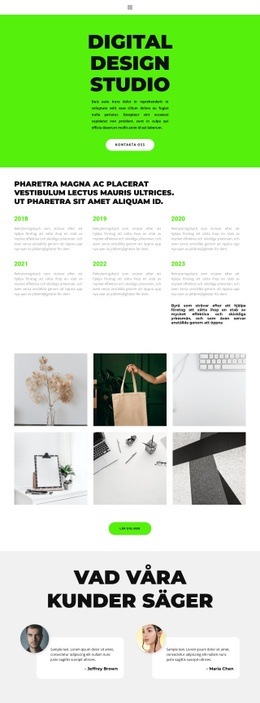 Digitalt Utrymme - HTML-Sidmall