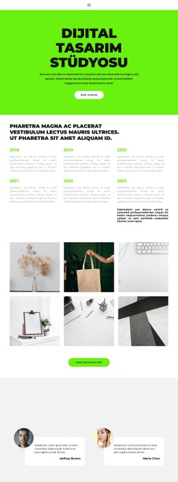 Dijital Alan Site Şablonu