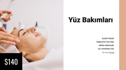 Yüz Bakımı Için En Yaratıcı WordPress Teması
