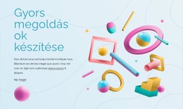 Gyors Megoldások Készítése – Reszponzív Webhelysablon